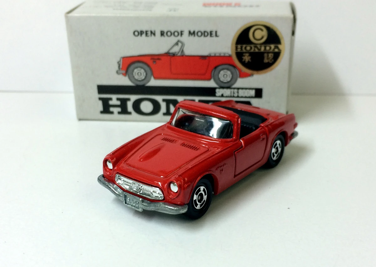 ミニカー HONDA S800M Honda S800M Open Roof Model (Ikeda- Red) | Tomica Wiki | Fandom