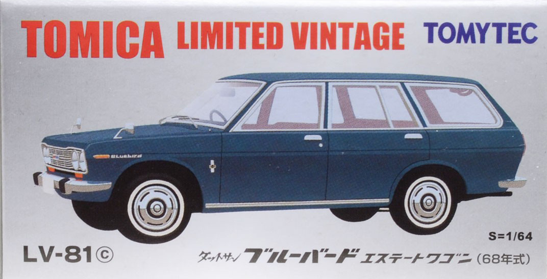 LV-81c Datsun Bluebird Estate Wagon (68) | Tomica Wiki | Fandom