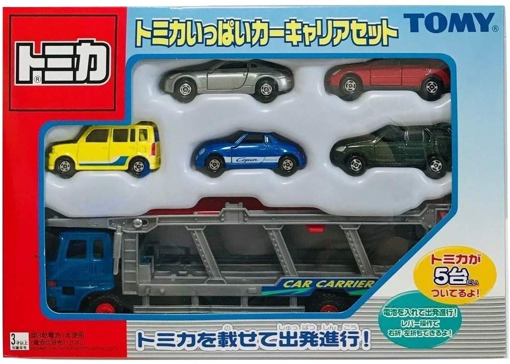 Lots of Tomica Car Carrier Set | Tomica Wiki | Fandom