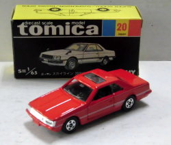 No. 20 Nissan Skyline 2000 Turbo GT-E S (1982) | Tomica Wiki | Fandom