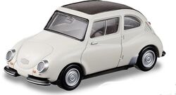 スバル360タミヤ ミニカー ナンバー6 赤クリーム スバル360タミヤ ミニカー ナンバー6 赤クリーム