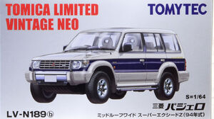 LV-N189b Mitsubishi Pajero Midroof Wide Super Exceed Z (94 LV-N189b Mitsubishi Pajero Midroof Wide Super Exceed Z (94