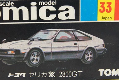 No. 33 Toyota Celica LB 2000GT | Tomica Wiki | Fandom