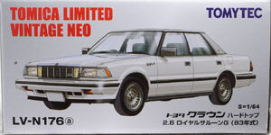 LV-N176a Toyota Crown Hardtop 2.8 Royal Saloon G (83) | Tomica 