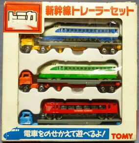 Takara Tomy - 【専】【万歩キング様】トミカ　新幹線トレーラー3台セット Amazon | ○TOMICA トミカ 新幹線トレーラーセット2