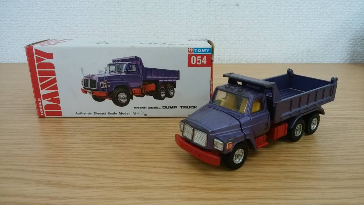 Tomica Dandy 054 Nissan Diesel Dump Truck | Tomica Wiki | Fandom