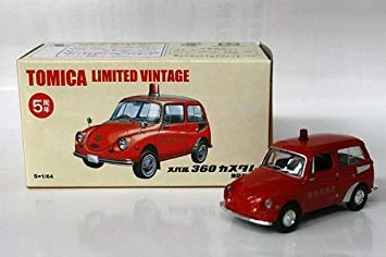 TLV Subaru 360 Custom Fire Chief Car (Tomica Shop) | Tomica Wiki