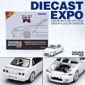 TLV-N Nissan Skyline GT-R (R32) Group A Plain Color Version