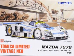 LV-Neo Mazda 787B 1991 Le Mans 24-Hour Race No.18 | Tomica Wiki