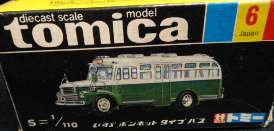 No. 6 Isuzu Bonnet Type Bus | Tomica Wiki | Fandom