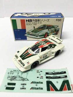 No. F66 Lancia Stratos Turbo | Tomica Wiki | Fandom