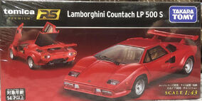 トミカプレミアムRS Lamborghini Countach LP 500 S Tomica Premium RS Lamborghini Countach LP500S 1/43 Die-cast