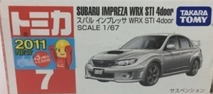 No. 7 Subaru Impreza WRX STI 4door | Tomica Wiki | Fandom