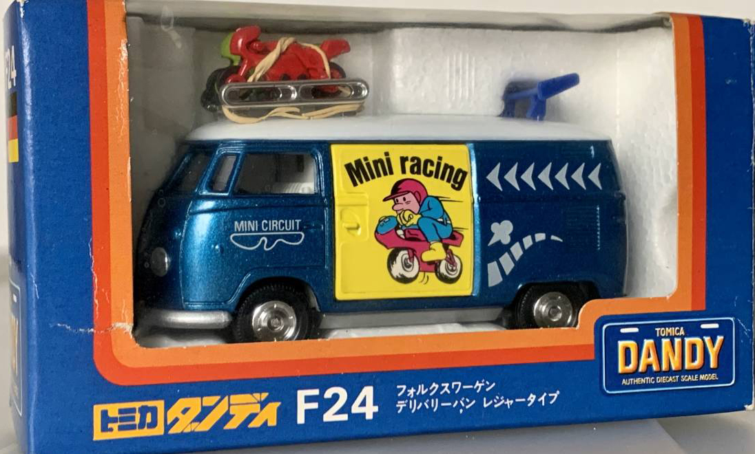 Tomica Dandy F24 Volkswagen Delivery Van Leisure Type | Tomica