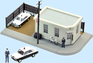 TOMYTEC トミカラマ ヴィンテージ 01 派出所 Tomicarama Vintage 01a Dispatch Station | Tomica Wiki | Fandom