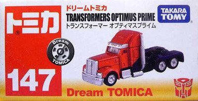 Dream Tomica No. 147 Transformers Optimus Prime | Tomica Wiki | Fandom