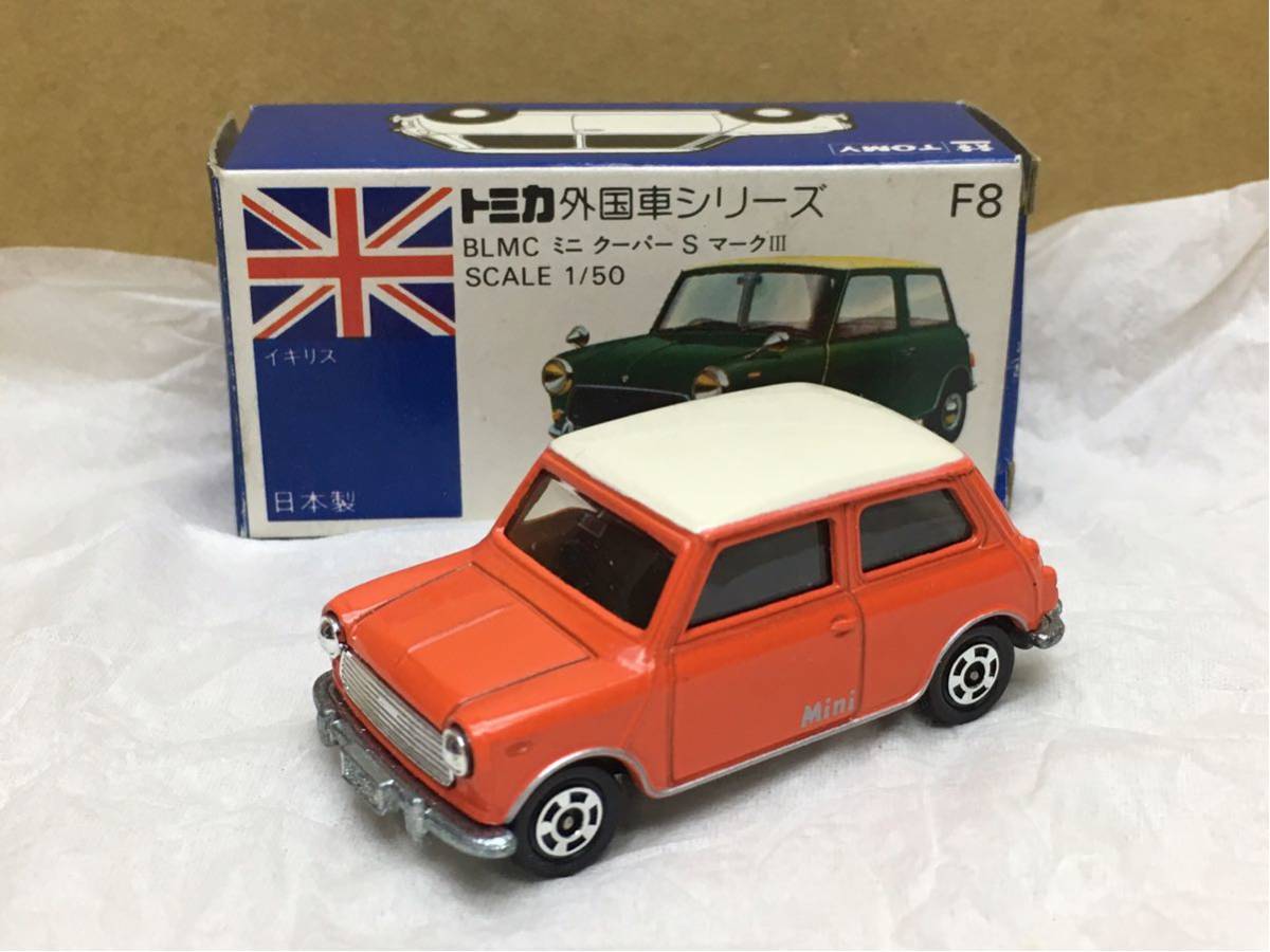 No. F8 BLMC Mini Cooper S Mk-III | Tomica Wiki | Fandom