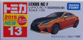 Amazon.co.jp: トミカ No.13 レクサス RC F(初回 : おもちゃ