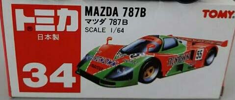 No. 34 Mazda 787B | Tomica Wiki | Fandom