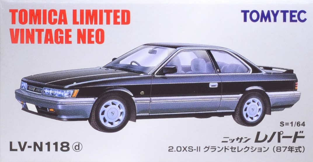 LV-N118d Nissan Leopard 2.0XS-II Grand Selection (87) | Tomica