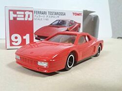 No. 91 Ferrari Testarossa | Tomica Wiki | Fandom No. 91 Ferrari Testarossa | Tomica Wiki | Fandom