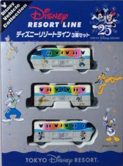 Disney Resort Line 3 Car Set (25th Anniversary) | Tomica