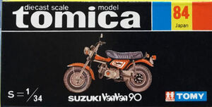 No. 84 Suzuki VanVan 90 | Tomica Wiki | Fandom