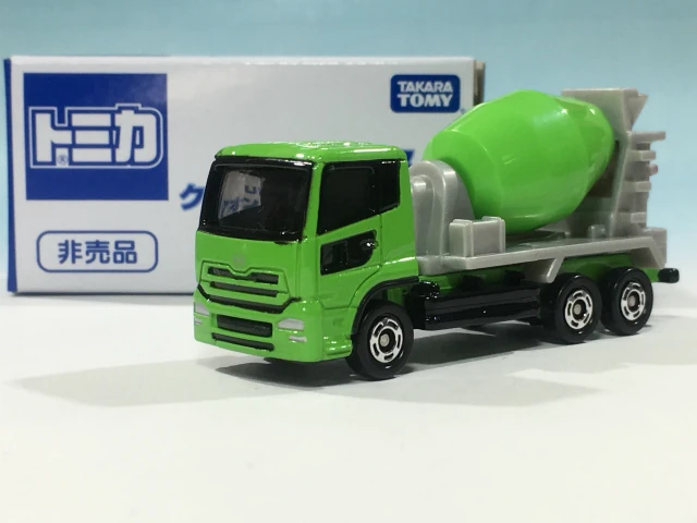 UD Trucks Quon Mixer Car- Green (Tomica Expo 2017) | Tomica Wiki
