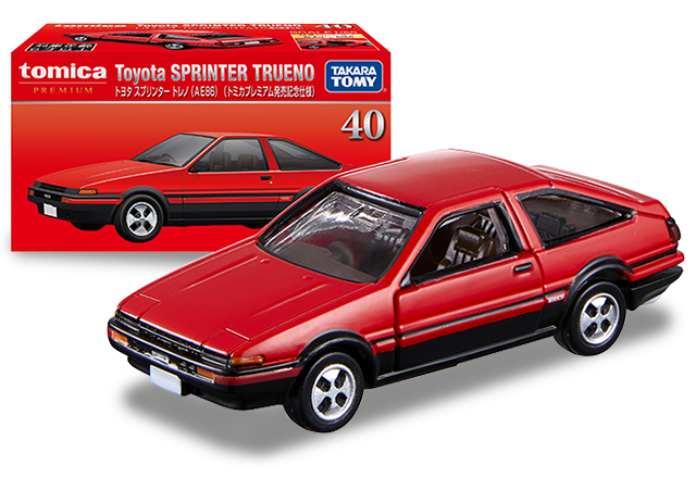 Premium No. 40 Toyota Sprinter Trueno (AE86) (Release