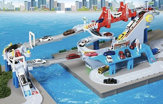 The Course Expands! 2-Way Bustling Highway | Tomica Wiki | Fandom