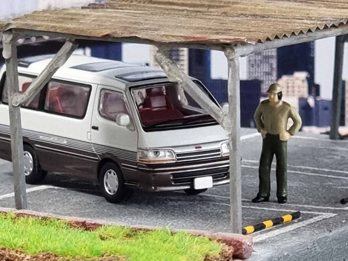 LV-N208a Toyota Hiace Wagon 2.4 Super Custom Limited (92) | Tomica