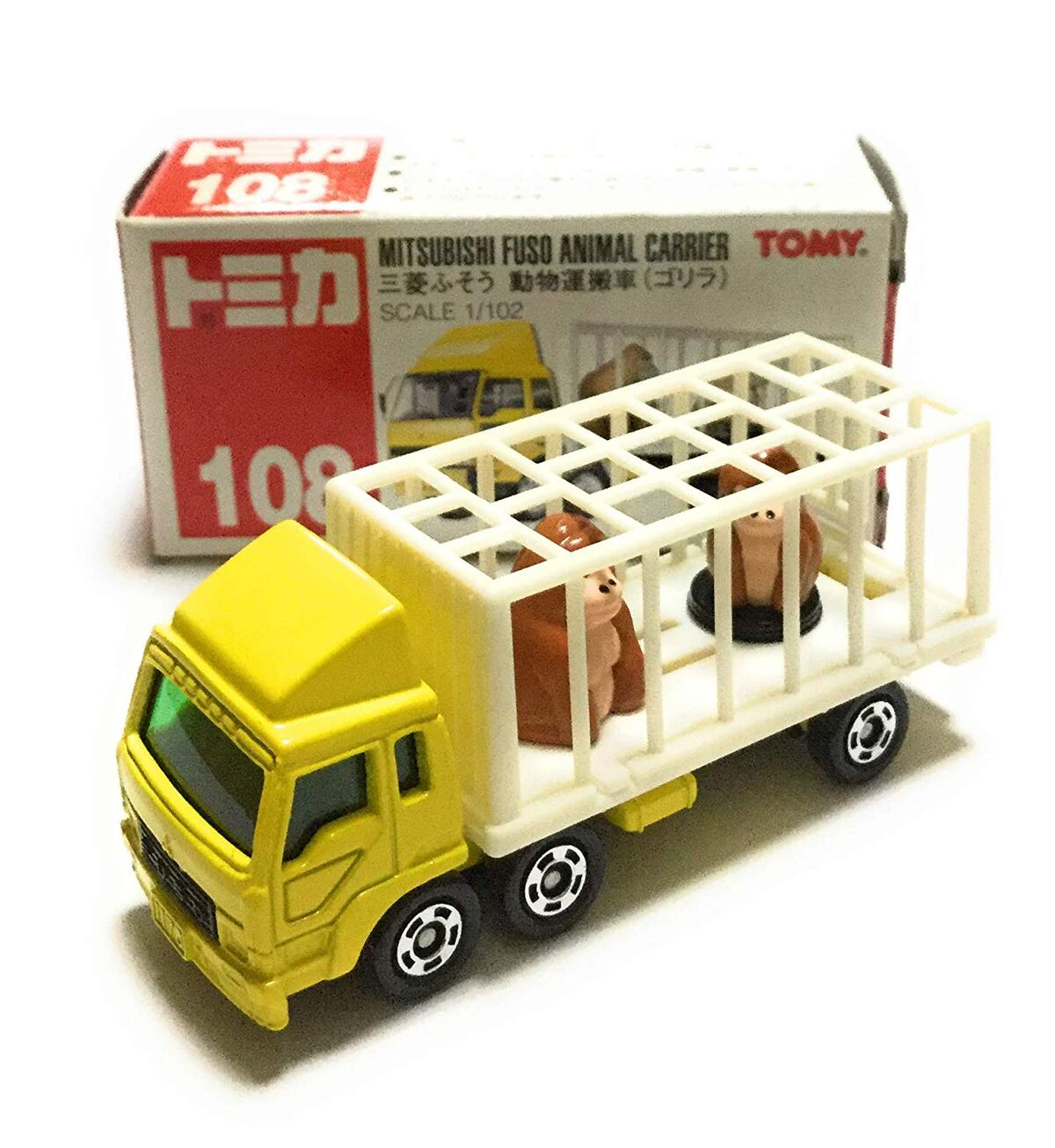 No. 108 Mitsubishi Fuso Animal Carrier | Tomica Wiki | Fandom