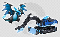 Dream Tomica Mega Lizardon X Powered Black | Tomica Wiki | Fandom