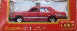 Tomica Dandy 011 Nissan Cedric 280E Brougham | Tomica Wiki