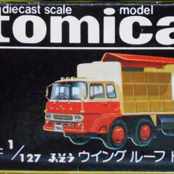tomica 76 FUSO WING ROOF TRUCK 3個 外箱付き tomica 76 FUSO WING ROOF TRUCK 3個 外箱付き