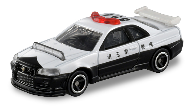 No. 1 Nissan Skyline GT-R (BNR34) Patrol Car | Tomica Wiki | Fandom