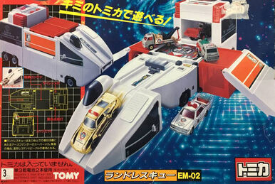 EM-01 Tomica Future Emergency Corps Earth Commander Air Shuttle 