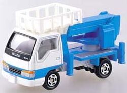 No. 70 Isuzu Elf Aerial Platform | Tomica Wiki | Fandom