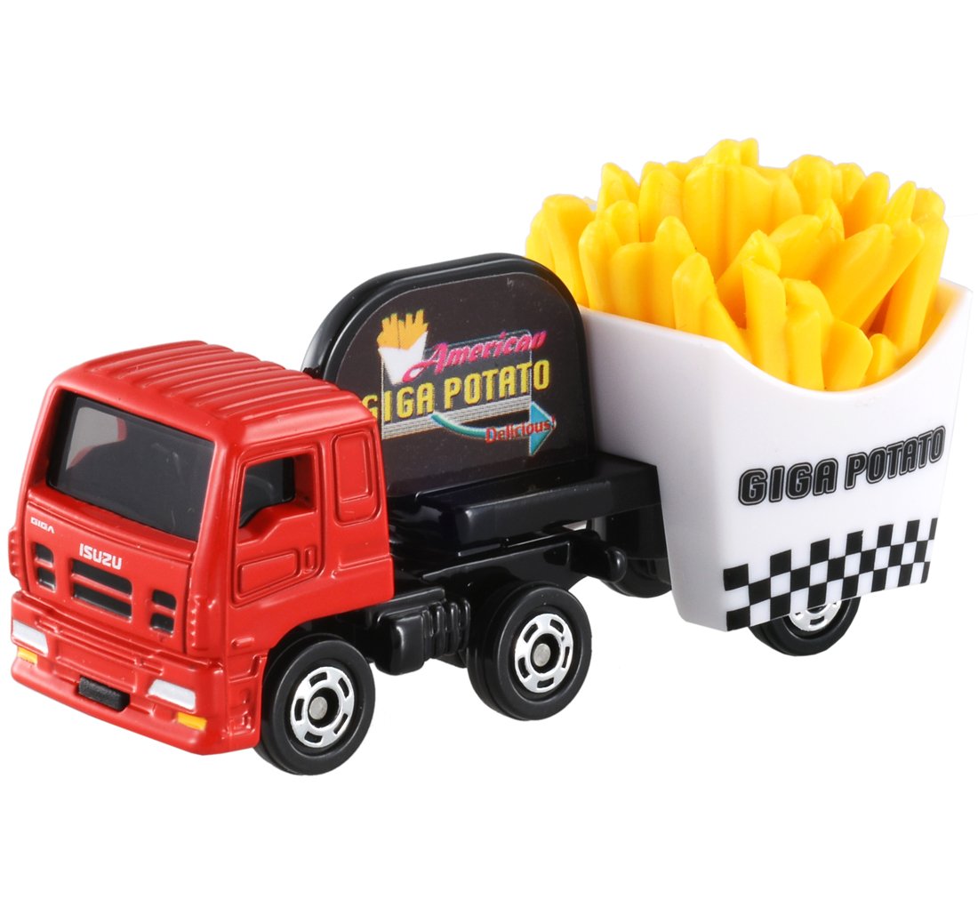 ミニカー potato TAKARA TOMY Tomica Scale 1/64 NO.55 ISUZU GIGA FRIED POTATO