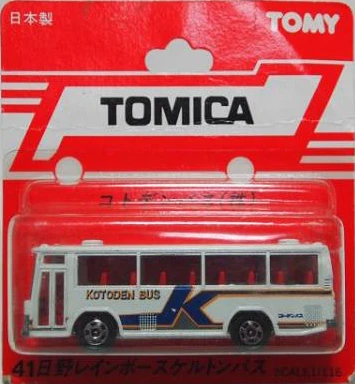 Kotoden Bus Hino Rainbow Skeleton Bus (National Bus Fair) | Tomica