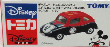 Subaru 360 Mickey Mouse (DTC) | Tomica Wiki | Fandom