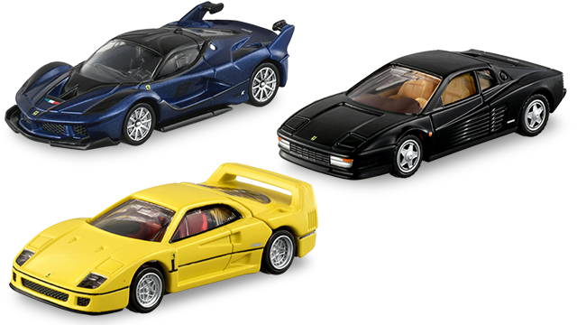 Tomica Premium Ferrari 3 Models Collection | Tomica Wiki | Fandom