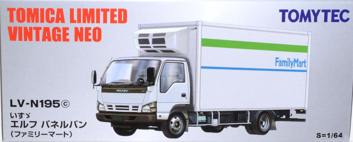 LV-N195c Isuzu Elf Panel Van (Family Mart) | Tomica Wiki LV-N195c Isuzu Elf Panel Van (Family Mart) | Tomica Wiki