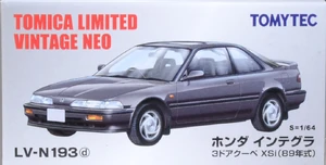 LV-N193d Honda Integra 3door Coupe XSi (89) | Tomica Wiki | Fandom