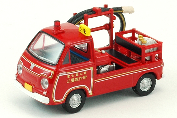 ミニカー Lucky-B LV-68b Subaru Sambar Pump Fire Engine (Fuji Heavy Industries