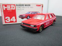 No. 34 Bluebird Wagon | Tomica Wiki | Fandom