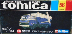 No. 56 UD Condor Lift-Arm Truck | Tomica Wiki | Fandom