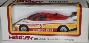 Tomica Dandy DR-002 March 85G March Type | Tomica Wiki | Fandom