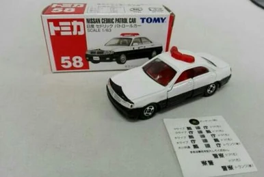 No. 58 Nissan Cedric Patrol Car (1988) | Tomica Wiki | Fandom