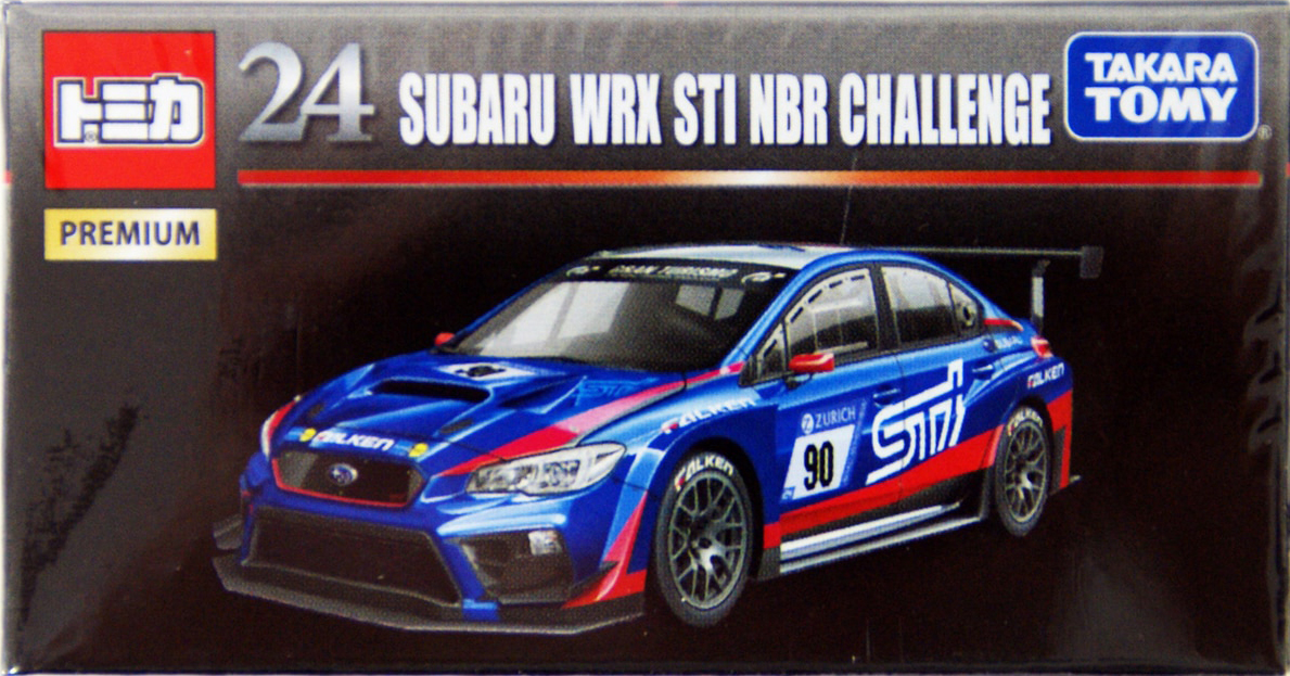 Premium No. 24 Subaru WRX STI NBR Challenge | Tomica Wiki | Fandom